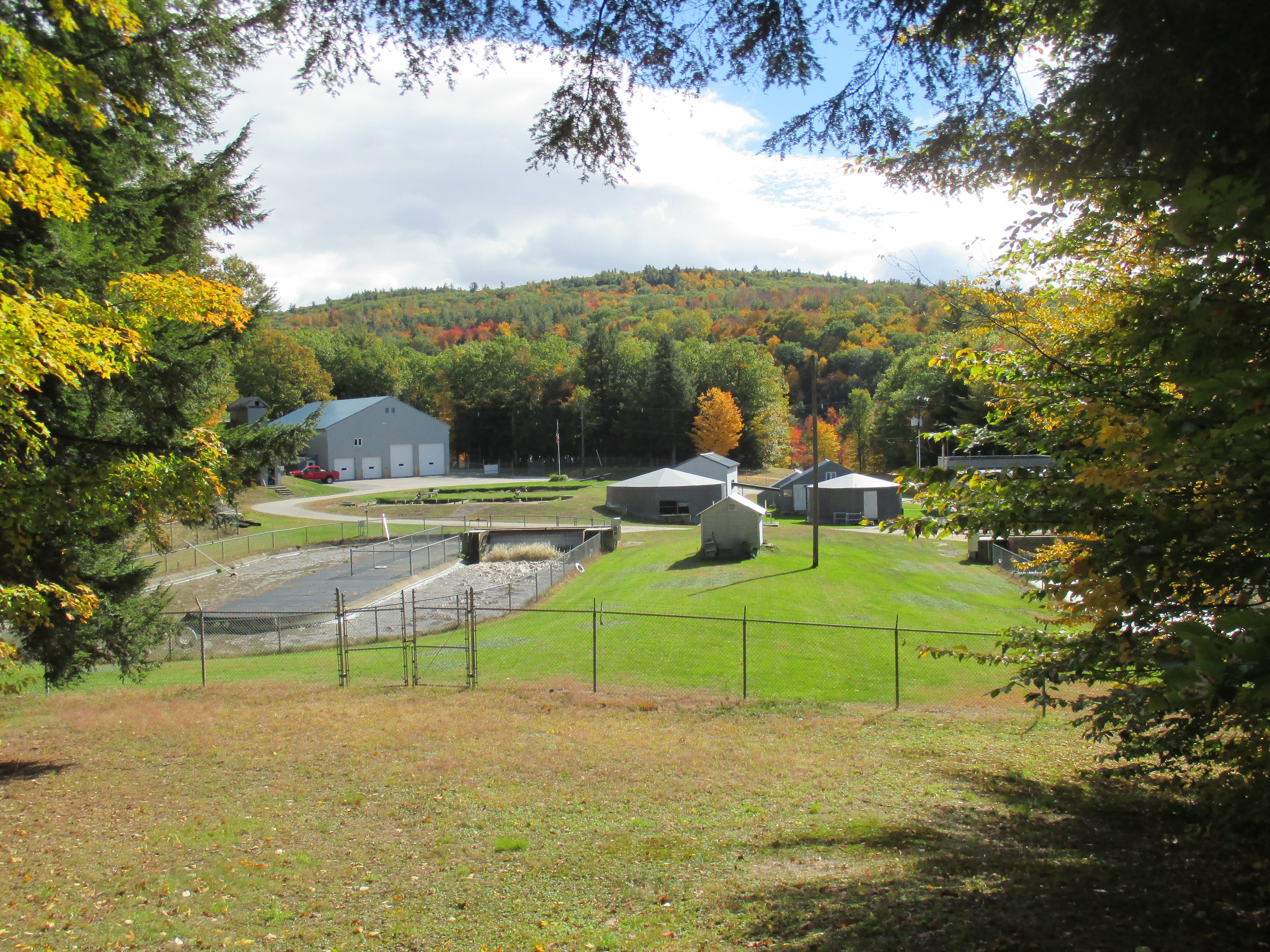 Public RV Dumping Station at the treatment facility