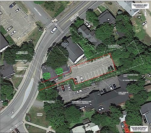 Draft Proposed Plan for Parsonage-Church Parking