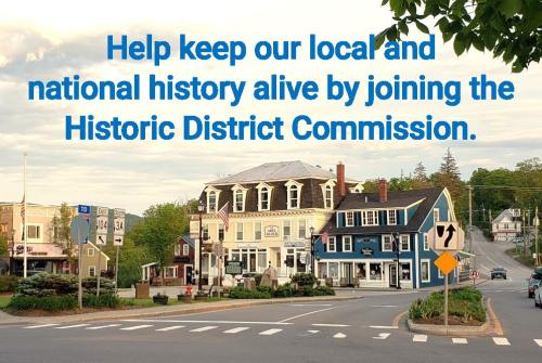 Join the Historic District Commission