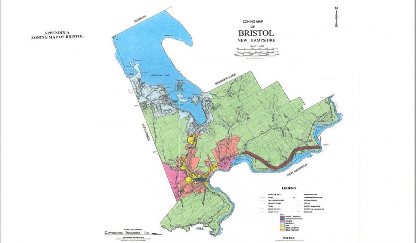 Zoning Map of Bristol 