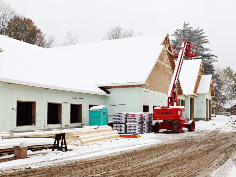 snow construction